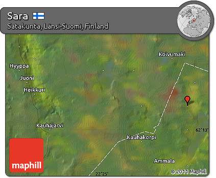 Satellite Map of Sara