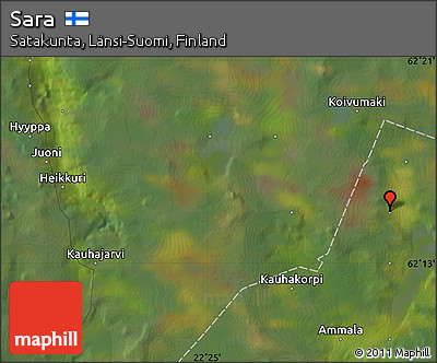 Satellite Map of Sara