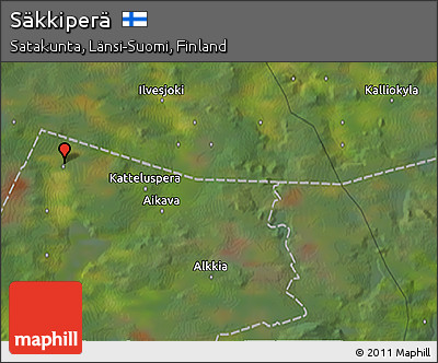 Satellite 3D Map of Säkkiperä