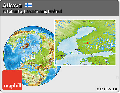 Physical Location Map of Aikava