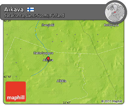 Physical Map of Aikava