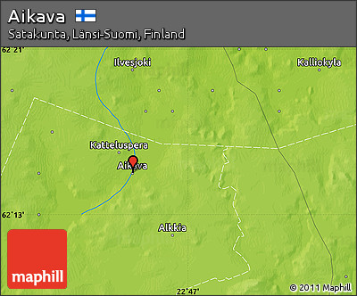Physical Map of Aikava