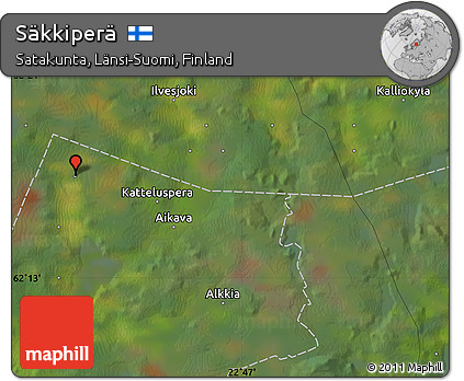 Satellite Map of Säkkiperä