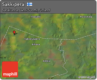 Satellite Map of Säkkiperä