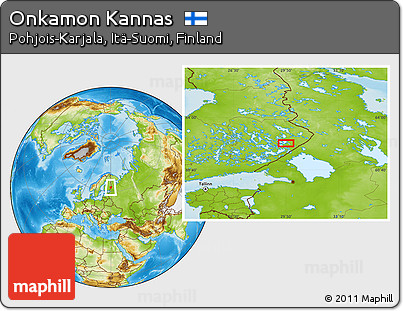 Physical Location Map of Onkamon Kannas