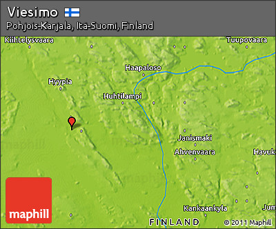 Physical 3D Map of Viesimo