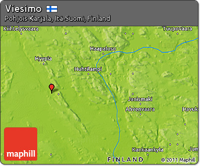 Physical 3D Map of Viesimo
