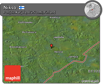 Satellite 3D Map of Nikso