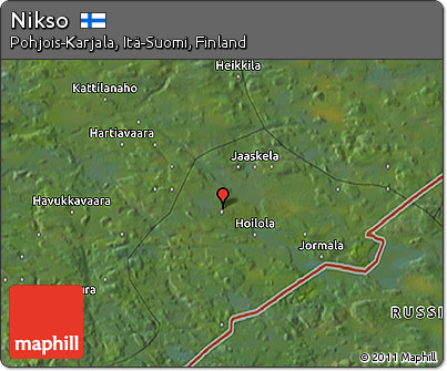 Satellite 3D Map of Nikso