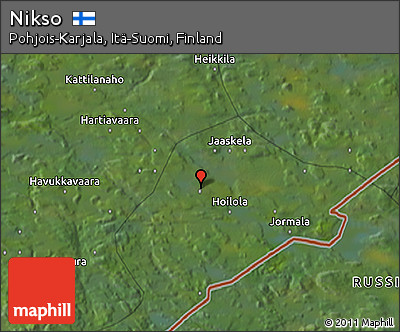 Satellite 3D Map of Nikso