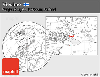 Blank Location Map of Viesimo