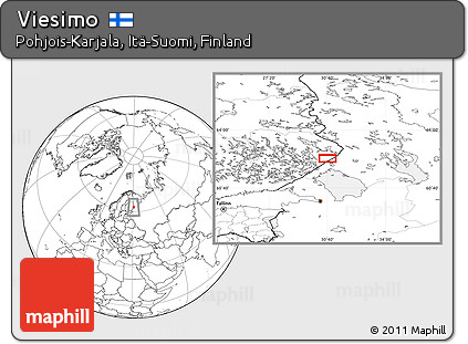Blank Location Map of Viesimo