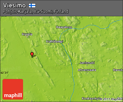 Physical Map of Viesimo