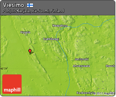 Physical Map of Viesimo