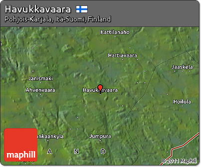 Satellite Map of Havukkavaara