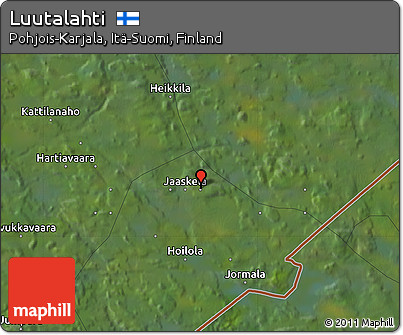 Satellite Map of Luutalahti
