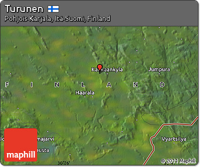 Satellite Map of Turunen