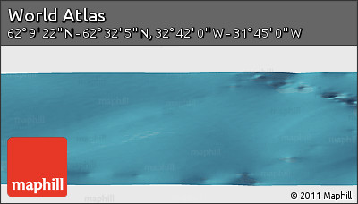Satellite Panoramic Map of the Area around 62° 20' 44" N, 32° 13' 30" W