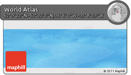 Political Panoramic Map of the Area around 62° 20' 44" N, 35° 37' 30" W