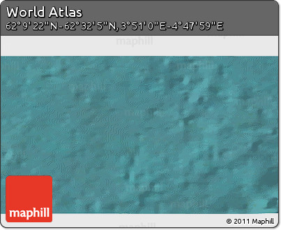 Satellite 3D Map of the Area around 62° 20' 44" N, 4° 19' 30" E