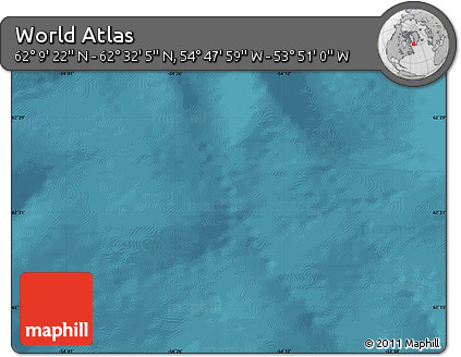 Satellite Map of the Area around 62° 20' 44" N, 54° 19' 30" W