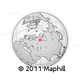 Outline Map of the Area around 62° 20' 44" N, 57° 52' 30" E, rectangular outline