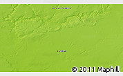 Physical 3D Map of the area around 62° 20' 44" N, 81° 40' 30" E