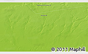 Physical 3D Map of the area around 62° 20' 44" N, 83° 22' 30" E