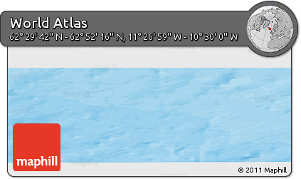 Political Panoramic Map of the Area around 62° 40' 59" N, 10° 58' 29" W