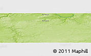 Physical Panoramic Map of the area around 62° 40' 59" N, 113° 7' 30" E