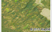 Satellite Map of the area around 62° 40' 59" N, 116° 22' 30" W