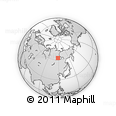 Outline Map of the Area around 62° 40' 59" N, 118° 13' 29" E, rectangular outline