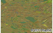Satellite Map of the area around 62° 40' 59" N, 118° 4' 29" W