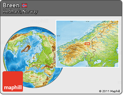 Physical Location Map of Breen