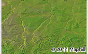 Satellite Map of the area around 62° 40' 59" N, 122° 28' 29" E