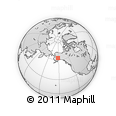 Outline Map of the Area around 62° 40' 59" N, 152° 4' 29" W, rectangular outline