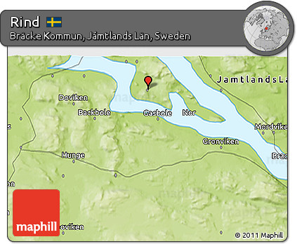 Physical 3D Map of Rind