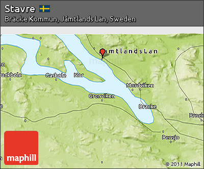 Physical 3D Map of Stavre