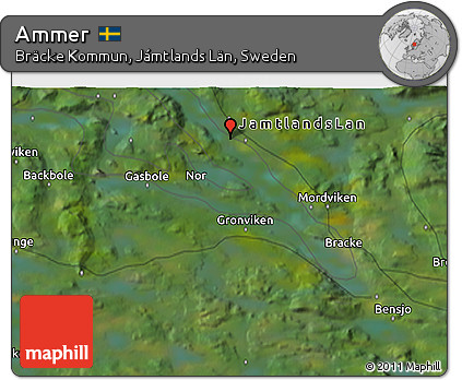 Satellite 3D Map of Ammer