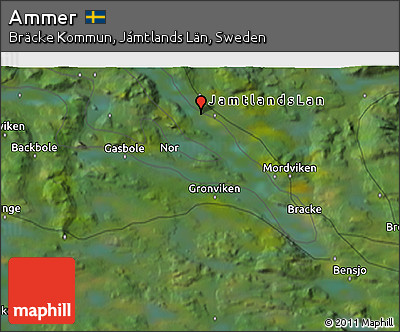 Satellite 3D Map of Ammer
