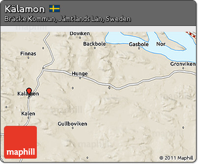 Shaded Relief 3D Map of Kälamon