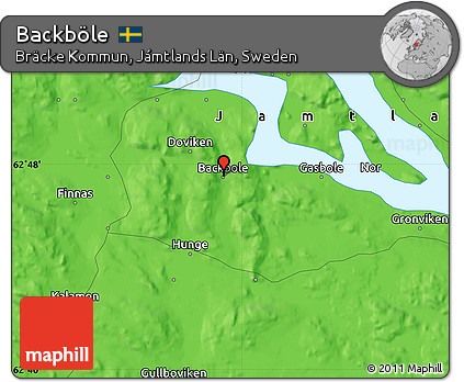 Political Map of Backböle