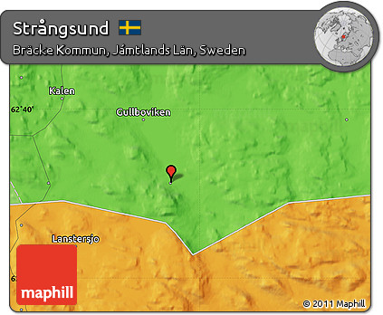 Political Map of Strångsund