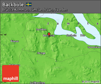 Political Map of Backböle