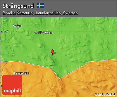 Political Map of Strångsund