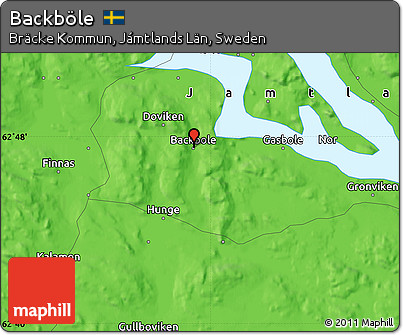 Political Map of Backböle