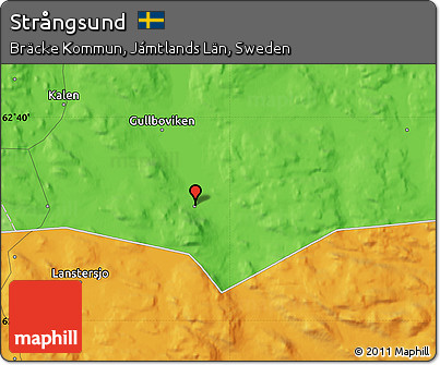 Political Map of Strångsund