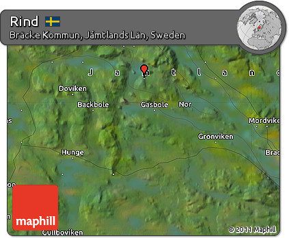 Satellite Map of Rind