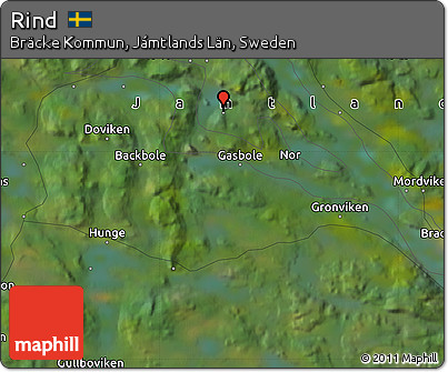 Satellite Map of Rind