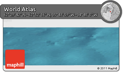 Satellite Panoramic Map of the Area around 62° 40' 59" N, 15° 13' 29" W